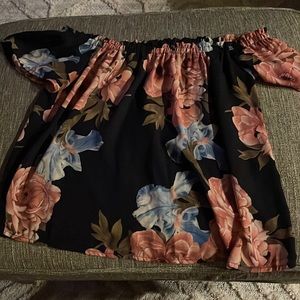 Charlotte Russe Off the Shoulder top